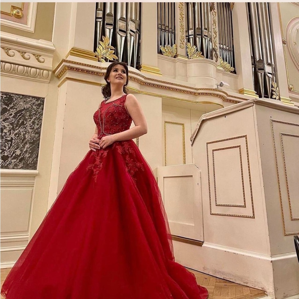Beautiful gala/evening/ballroom dress with corset